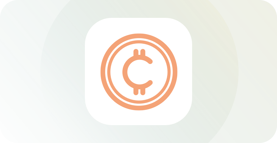 S&iacute;mbolo de criptomoedas.
